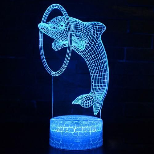 3D lamp dolphin wholesale