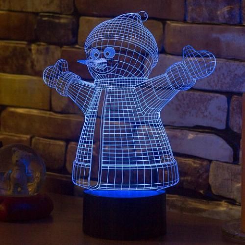 3D lamp snowman wholesale