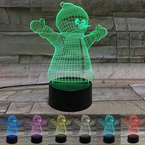 3D lamp snowman wholesale