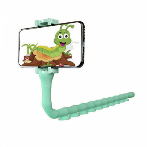 Flexible Suction Cup Phone Holder Cute Worm Lazy Holder Wholesale