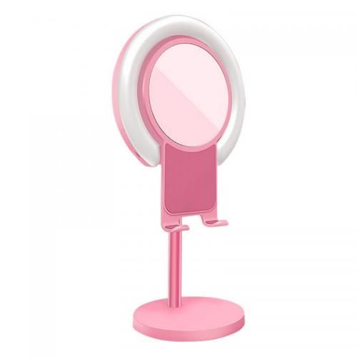 Ring lamp with mirror and phone holder wholesale
