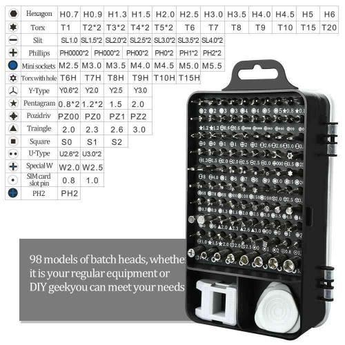 Precision Tool Set 115 in 1 Wholesale